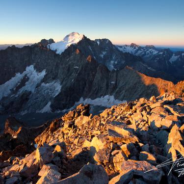 Depuis la Grande Ruine, Ecrins (2016)